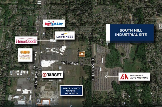 south hill development site