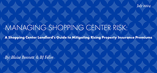 Managing Commercial Shopping Center Risk
